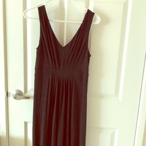 Banana Republic black maxi dress